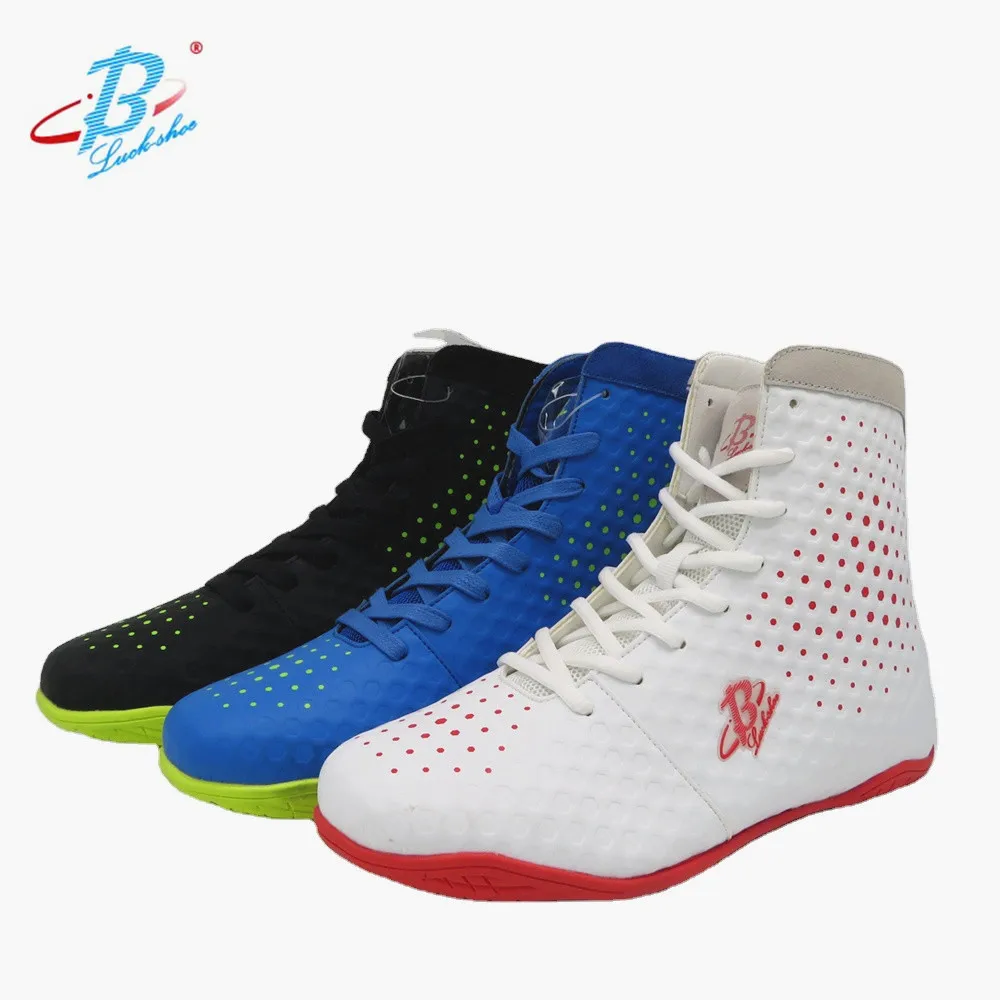 Professional Fashion Boxing Boots Leather Wrestling Shoes Buy Boxing