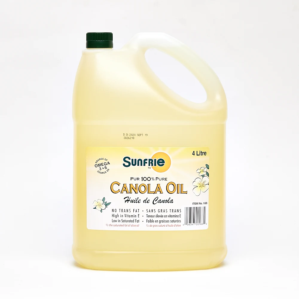 
Healthy 100% pure crude degummed rapeseed oil 