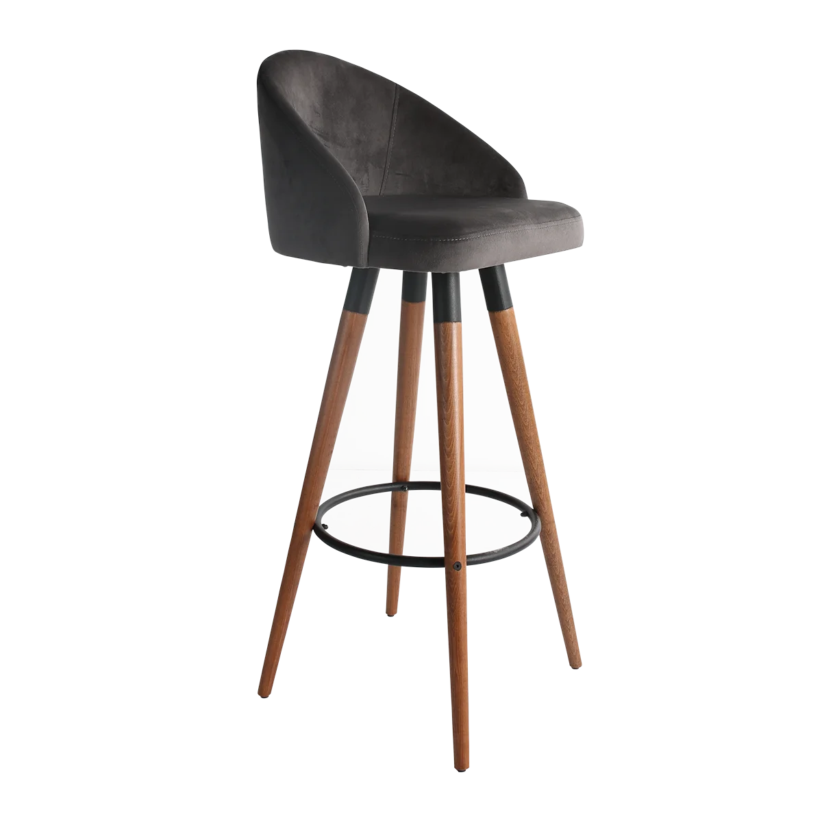 Luxury Design Restaurant Modern Fabric Hotel Bar Chairs Oem Solid Wood