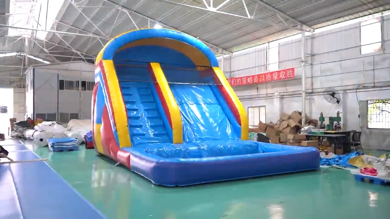 bouncer water slide