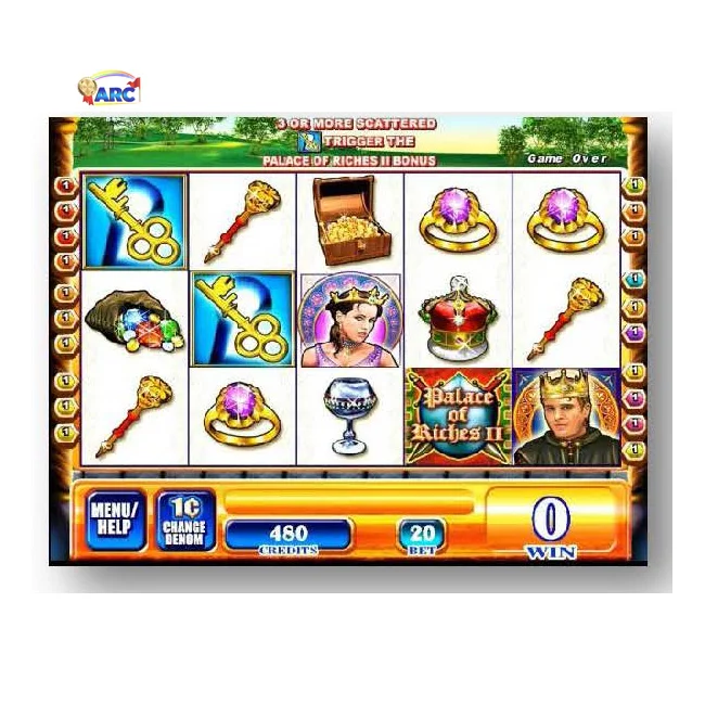 

G1 WMS NXT PALACE OF RICHES 20LINE leopard fish game skill game machine