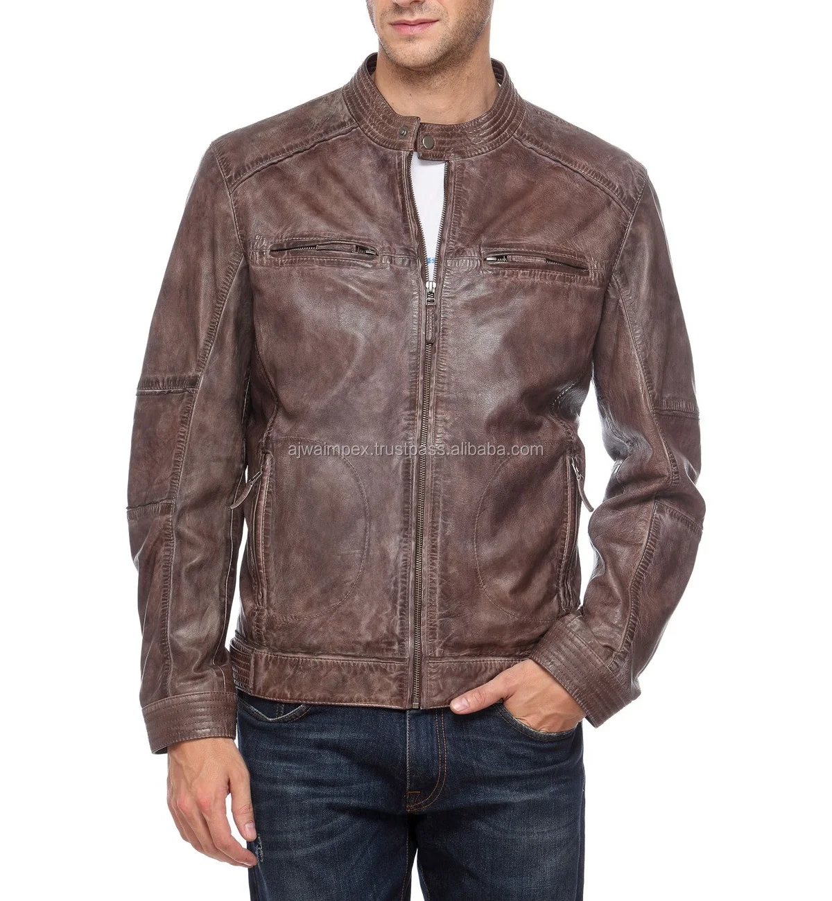 teakwood leather jackets for men