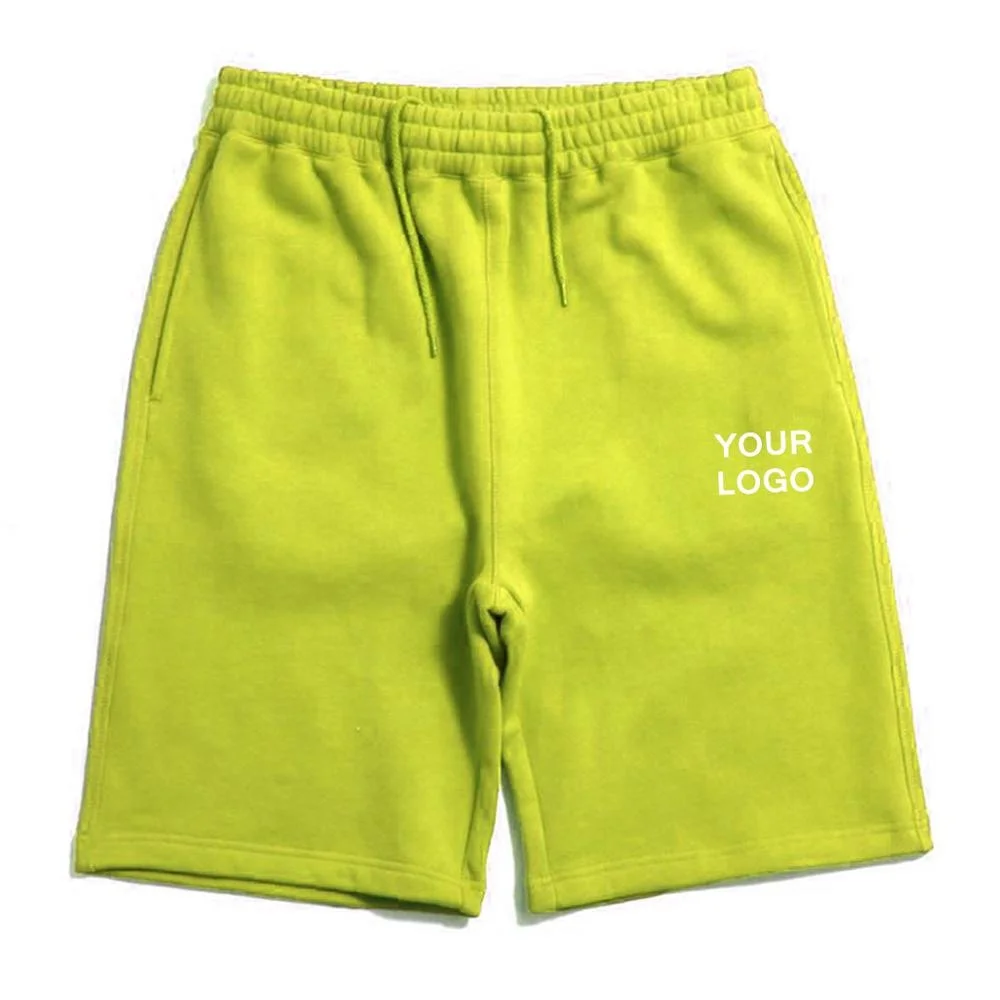 yellow sweat shorts mens