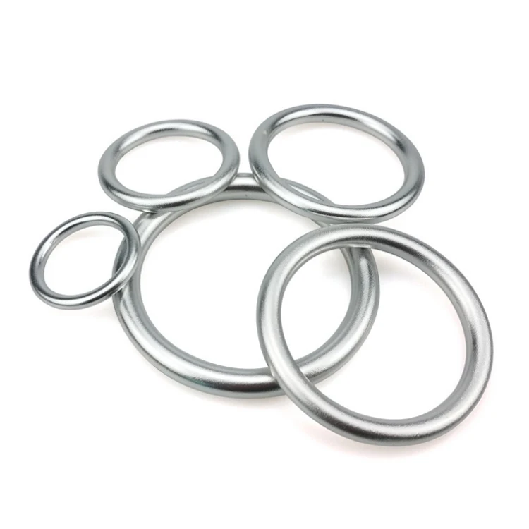 

Custom Alloy Metal O Ring for handbag, White, golden, black etc.