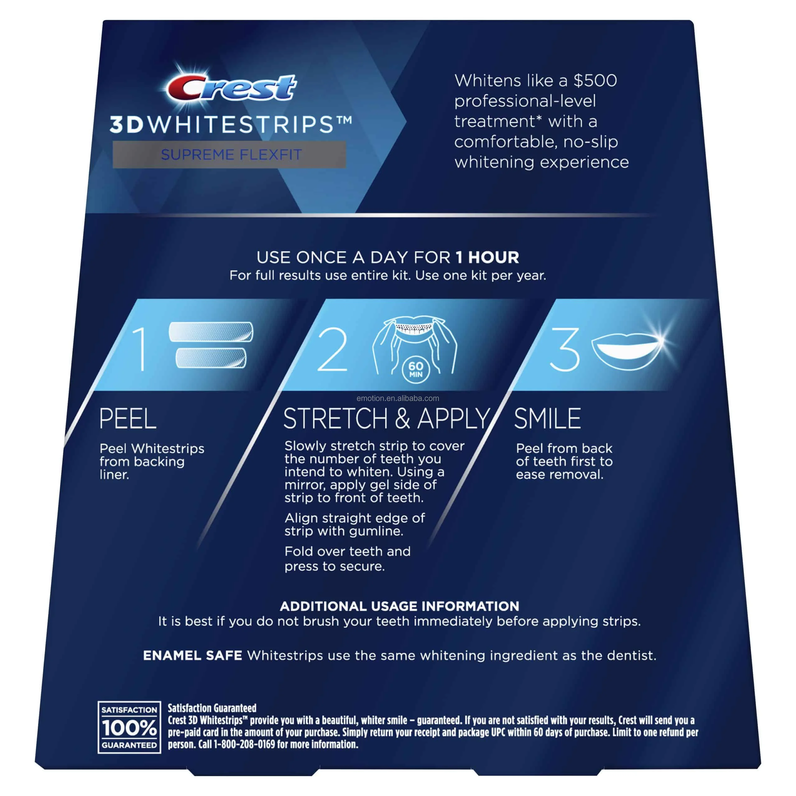 Crest 3d Whitestrips Supreme Flexfit Teeth Whitening Kit Buy Crest 3d