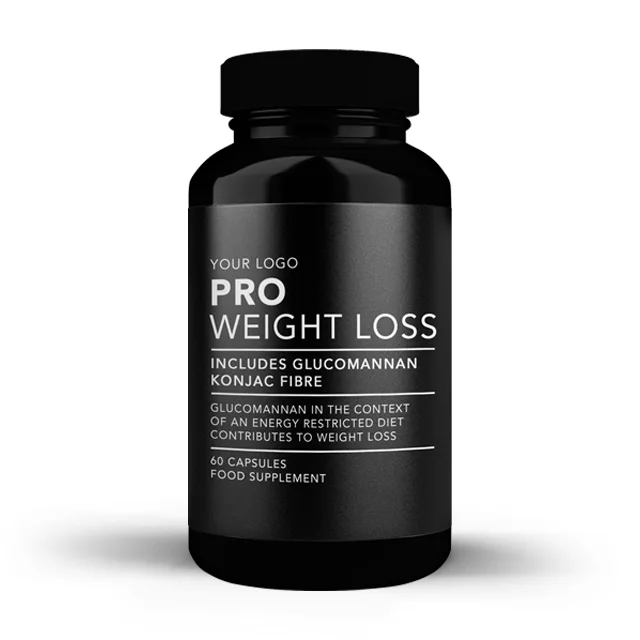 
Pro Weight Loss   Food Supplement   Round Premium Bottle   Private Labelled   Wholesale Diet Supplements 
