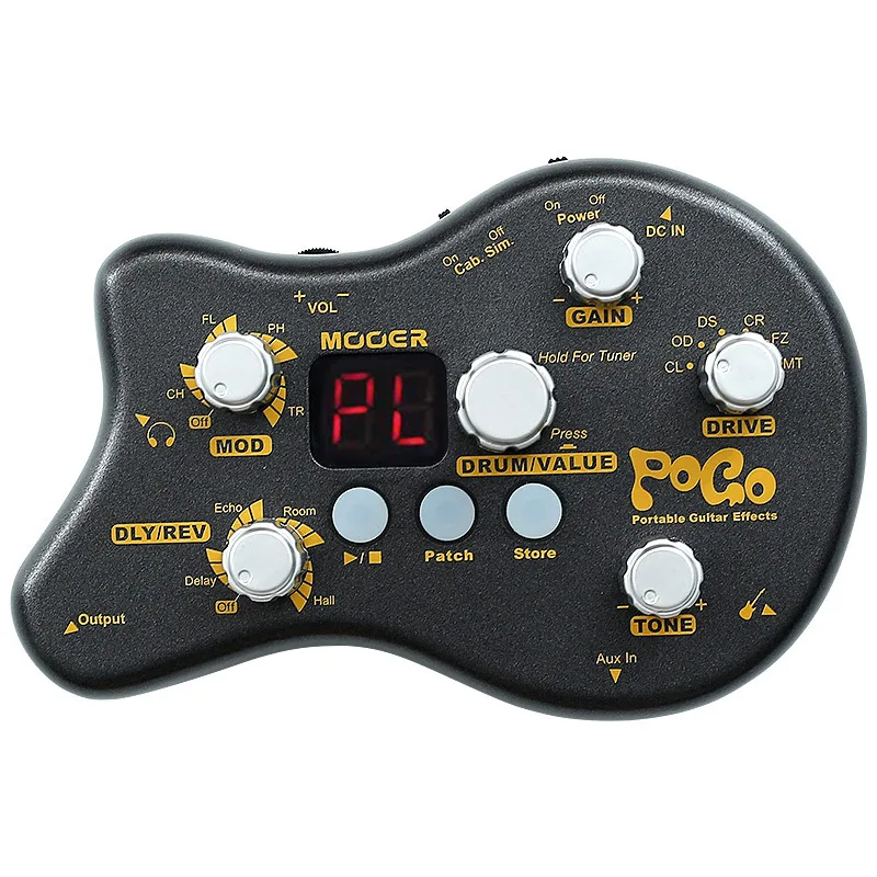 

Multi mini Guitar effects pedal mooer pogo black PE50 for electric guitarra Stringed Instruments Parts & Accessories