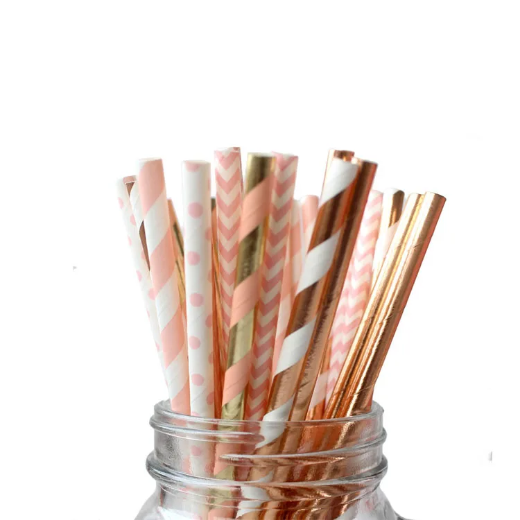 

Eco-friendly Customized Logo Paper Straw Compostable Paper Straws Paper Drinking Straw Beverage