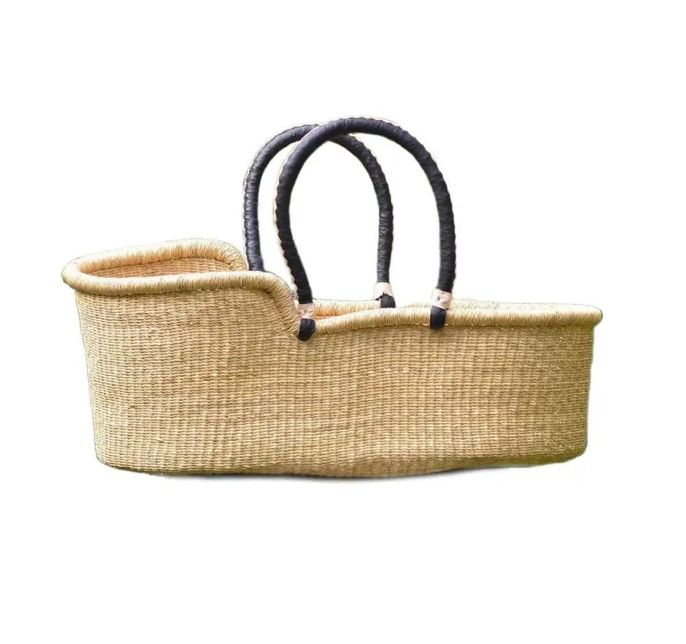 seagrass moses basket