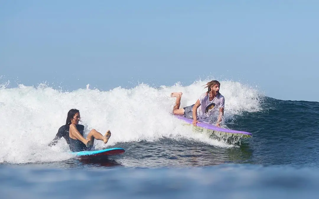 Softboard Surfboard for Surfing School with Vacuum Bag Technology