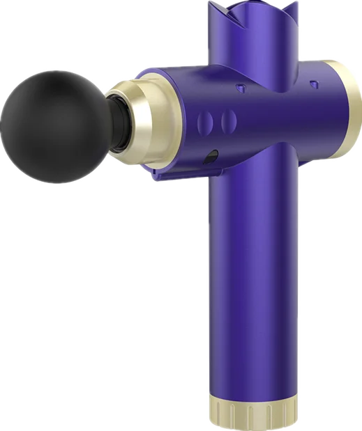 

Ultra-quiet mini portable muscle fascia gun with touch screen, Purple