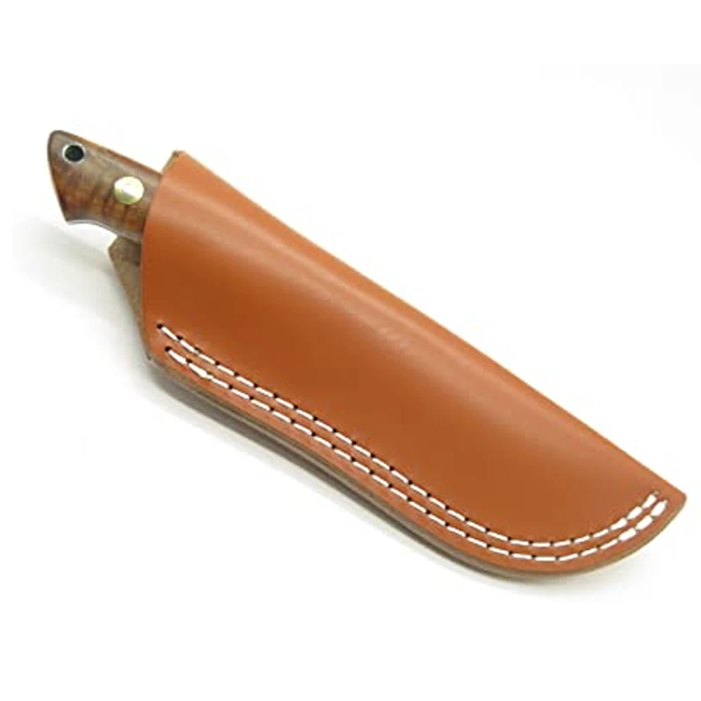 Custom Handmade Leather Sheath For Fixed Blade Knife P