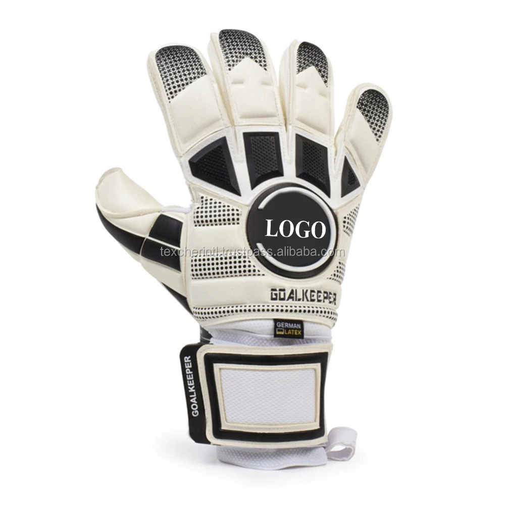 German Latex 4 Mm Palm Goalkeeper Gloves German Latex Made Goalie
