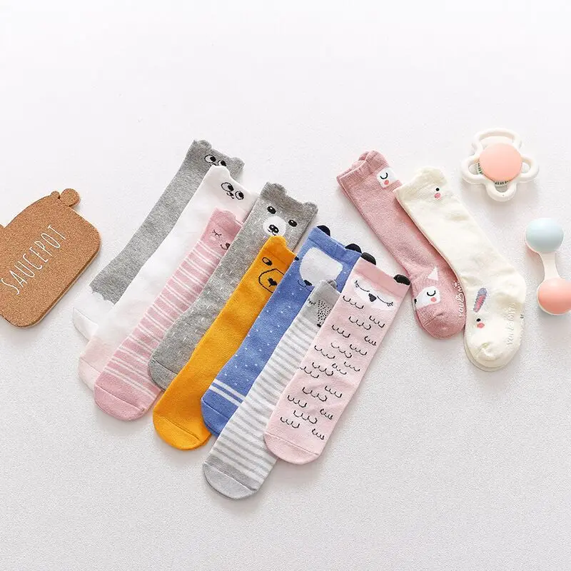 

Everystep Cute Unisex Baby Girls Socks Knee High Socks Animal Baby Stockings Non Slip Baby Socks
