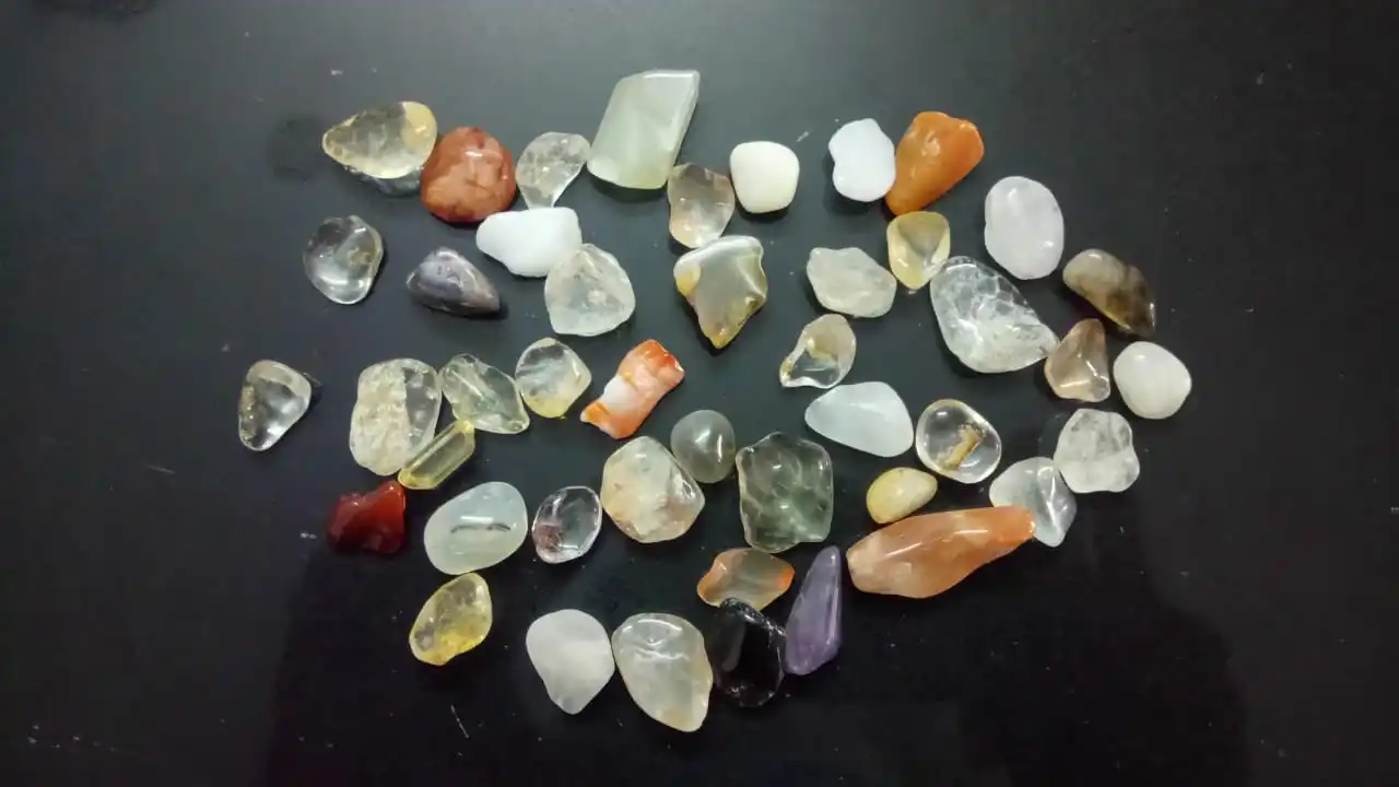 semi precious stone chips
