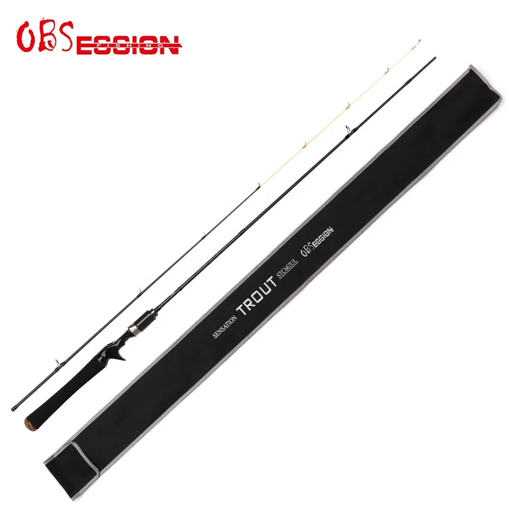

1.98m 1.91m Carbon Fiber Fishing Kit Spinning Solid Casting Baitcasting Trout Ul Rod