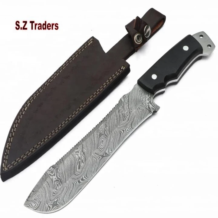 Handmade damascus th&eacute;p dao rựa DAO