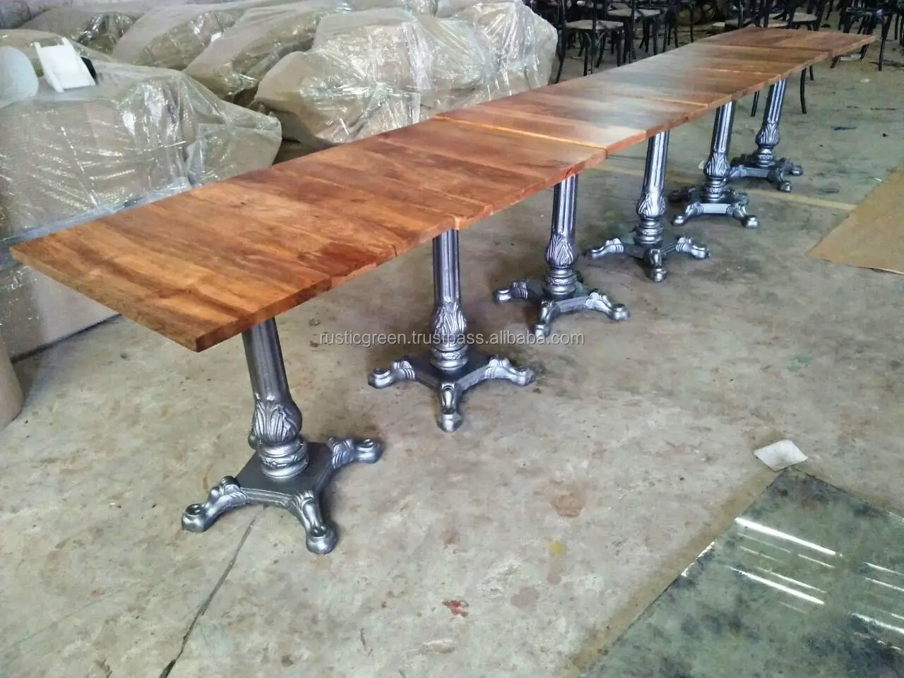 Cafe Table Base cast iron