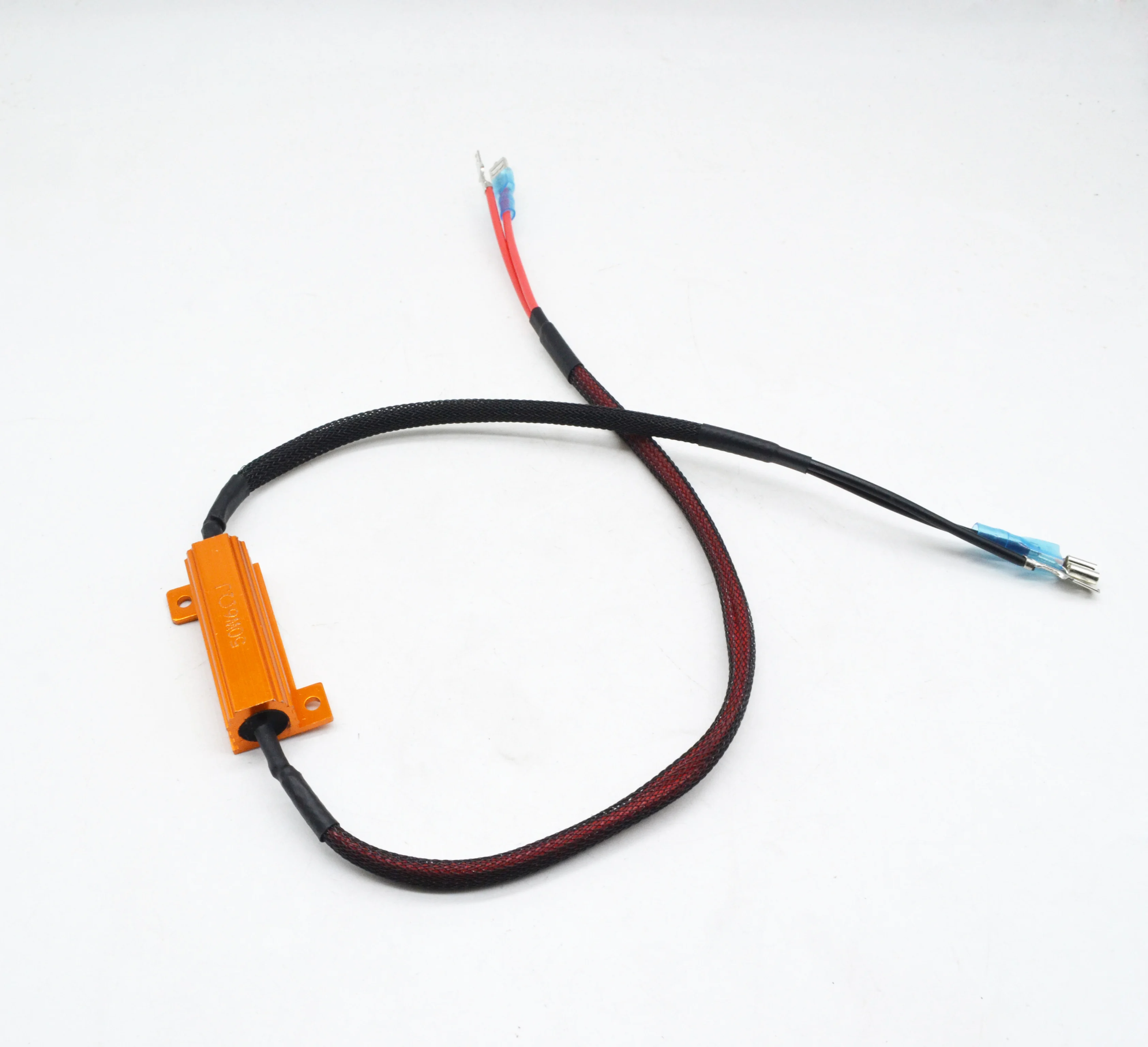 Retrofit tools H1 H3 H7 H11 9005 9006 50W 6ohm 8ohm led resistor led canbus error free wire for car led bulbs