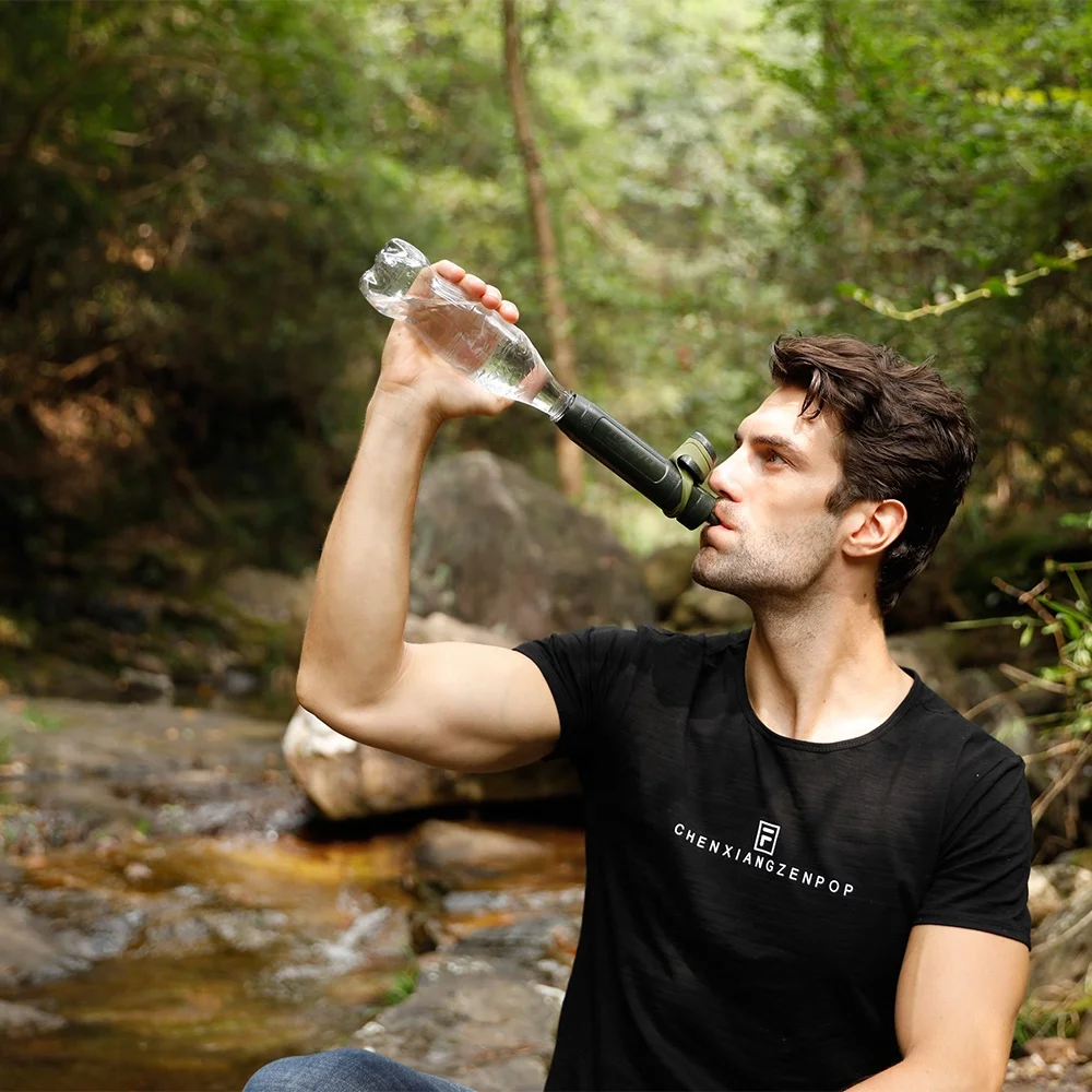 
travel emergency kit outdoor water filter 