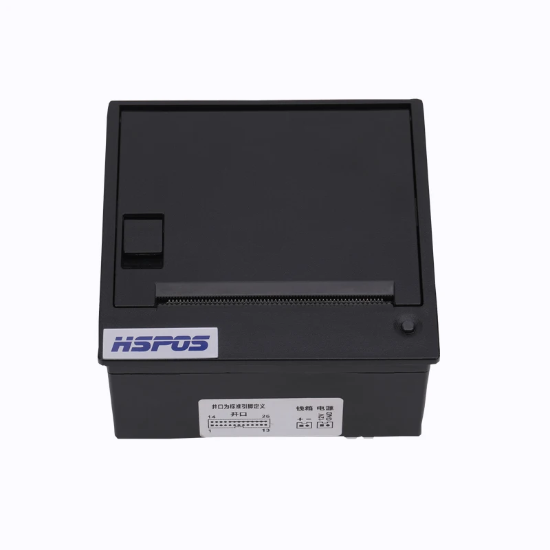 

Newest 2inch mini size panel embedded thermal receipt bill printer machine Support Parallel with front panel 12V
