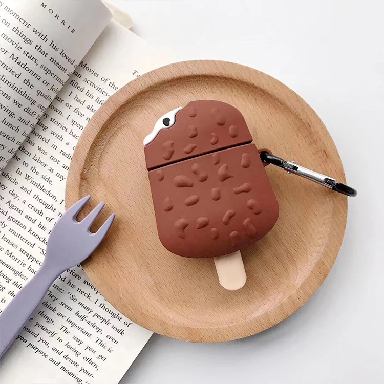 

Chocolate Ice Cream Airpod Case For Airpod Cases Food For Airpods Case