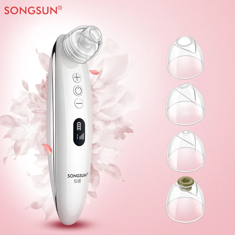 

New Arrival Blackhead Remover Vacuum Beauty Equipment Machine, White