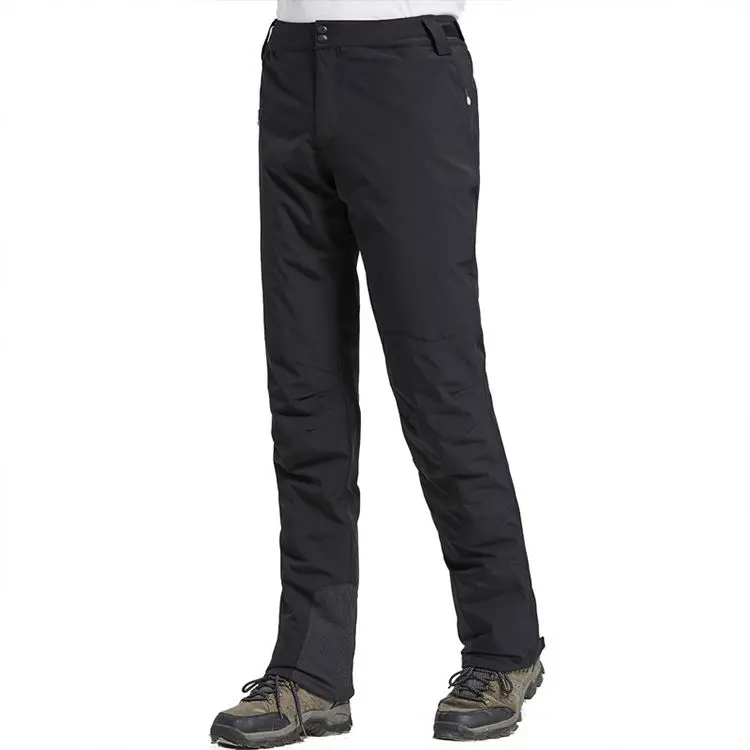 

Mens stretch tactical pants waterproof and scratch-resistant overalls lightweight outdoor hiking pants, Black