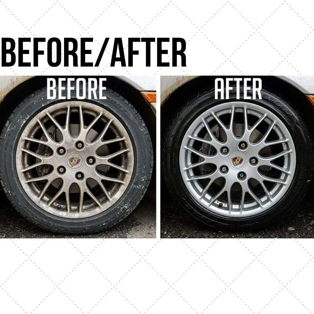 
Instant effective Wheel Rim Cleaner Iron Remover For Car care product Made in Taiwan Color Changing Formula 