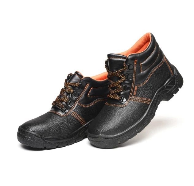 

New Cheap price Men's Steel Toe Men Shoes Breathable Work Safty Shoes, Black