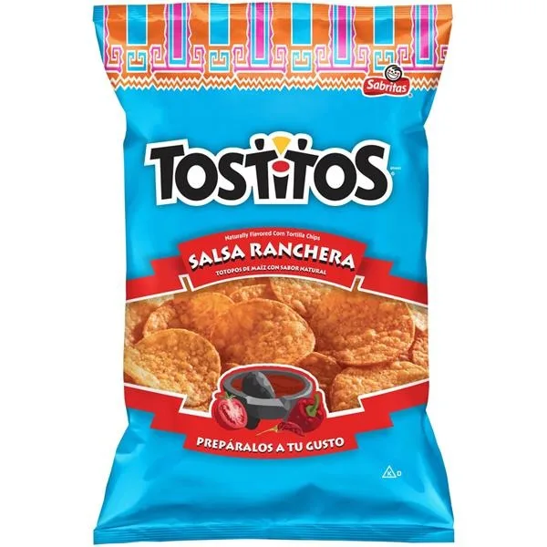 
TOSTITOS SABRITAS Salsa Ranchera Tortilla Chips 350g 