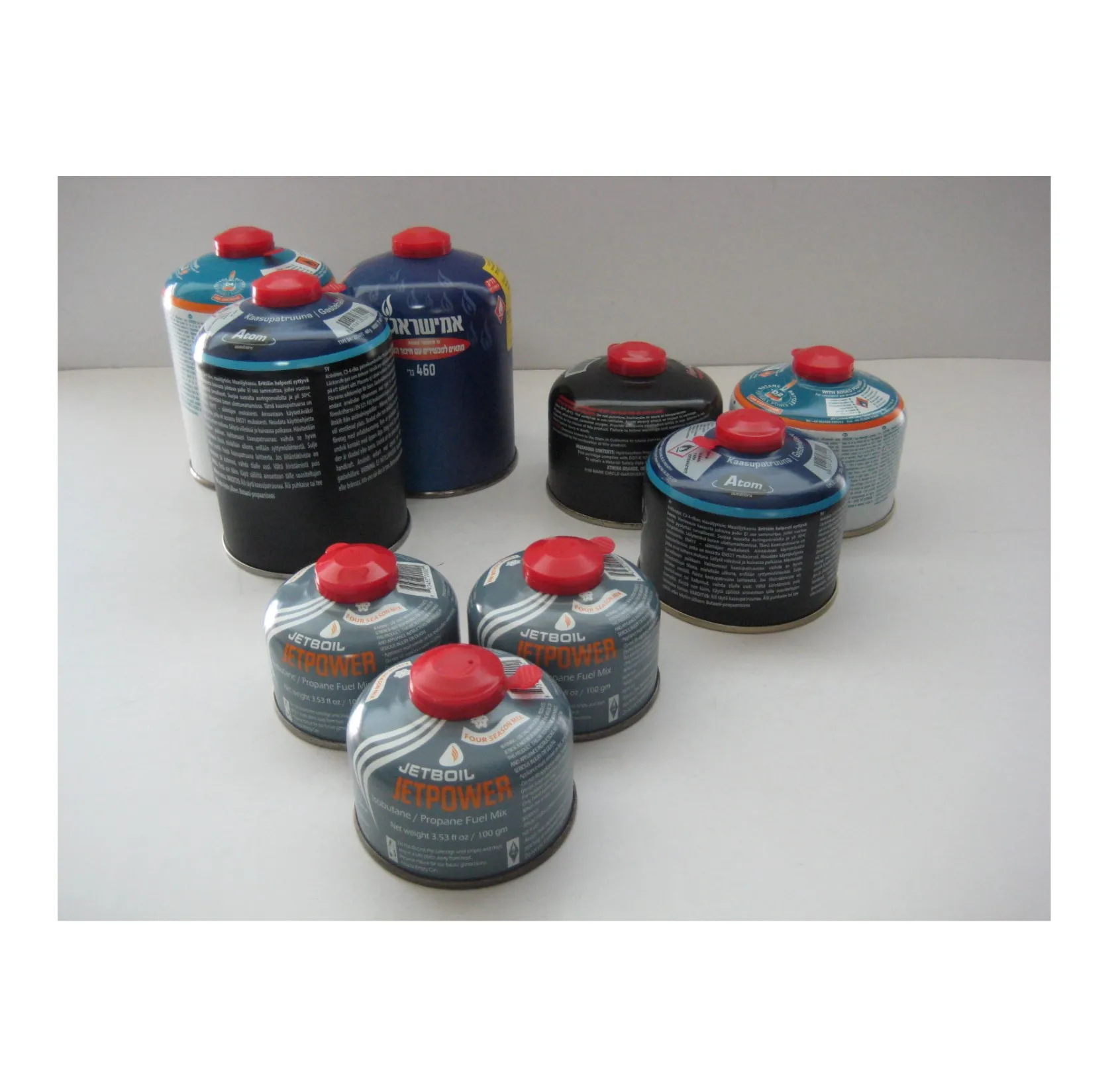 
BUTANE GAS CARTRIDGE - DOME SCREW VALVE TIPE 100g 