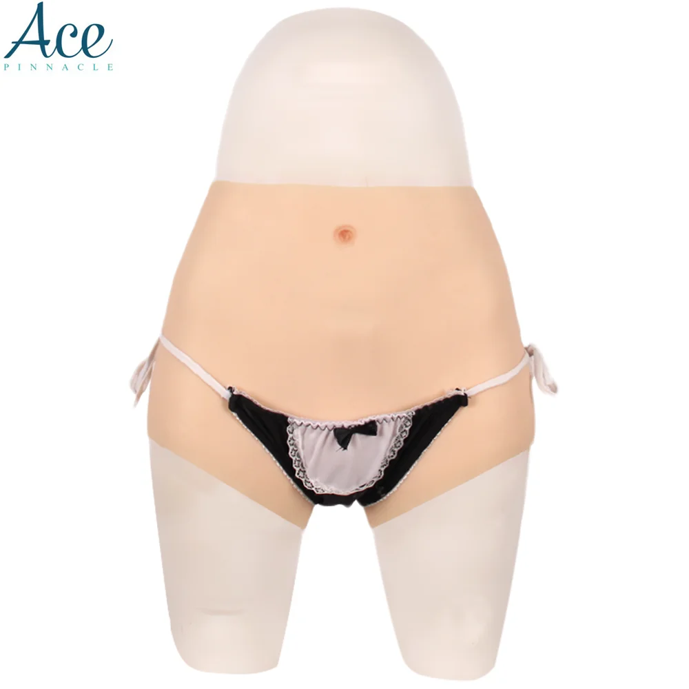 Butt Lifter Wearable Body Shape Artificial Silicone Vagina Boxer Briefs for Cross dresser