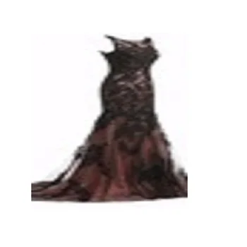 black fish cut gown