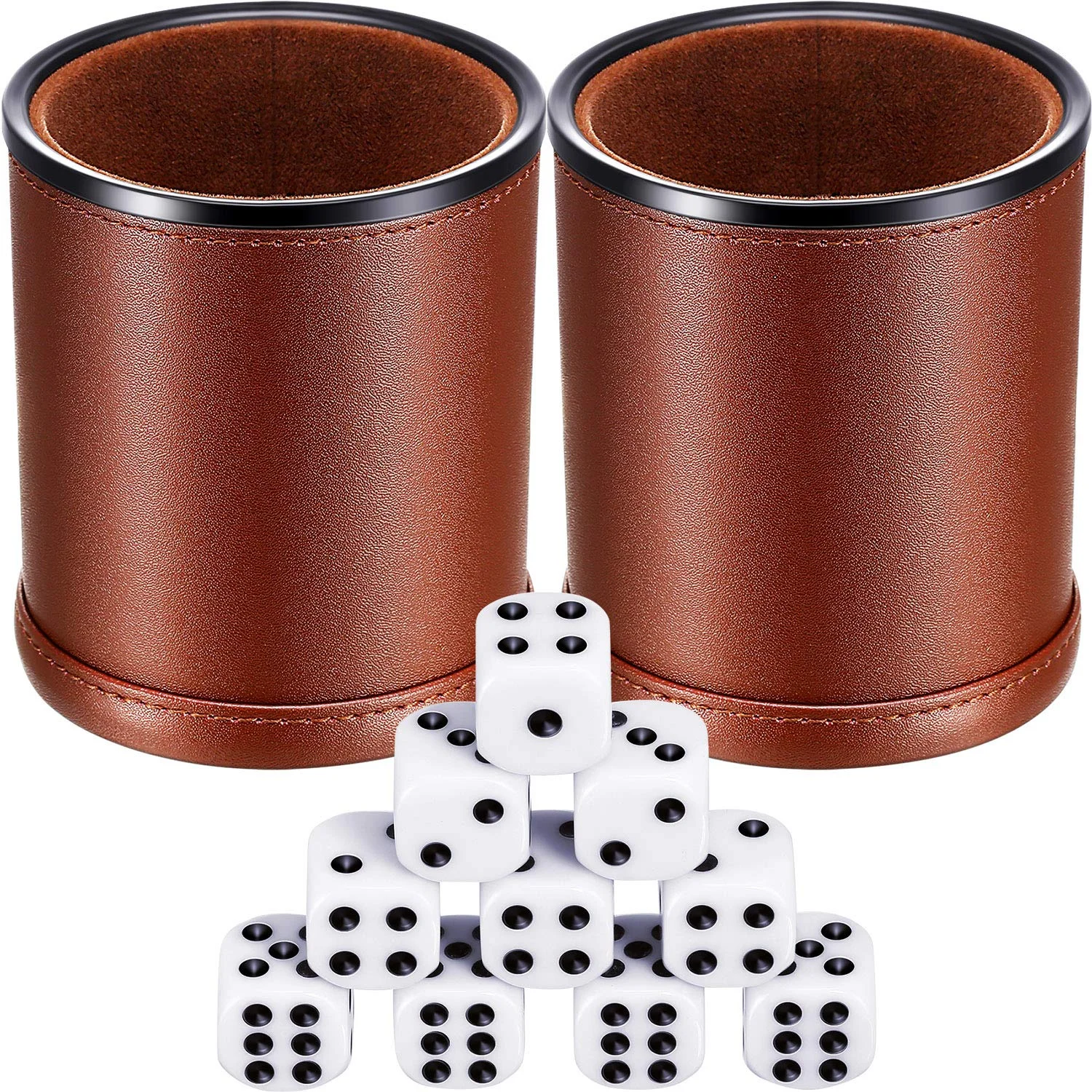 Natural Leather Hand Made Dice Glass Buy Leather Dice Cup,Dice Cup,Custom Logo Leather Dice