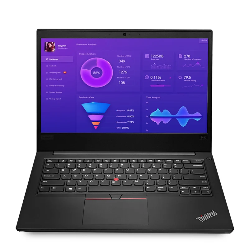 

Lenovo laptop Original ThinkPad E490 businessi3/i5/ i7 laptop, Black