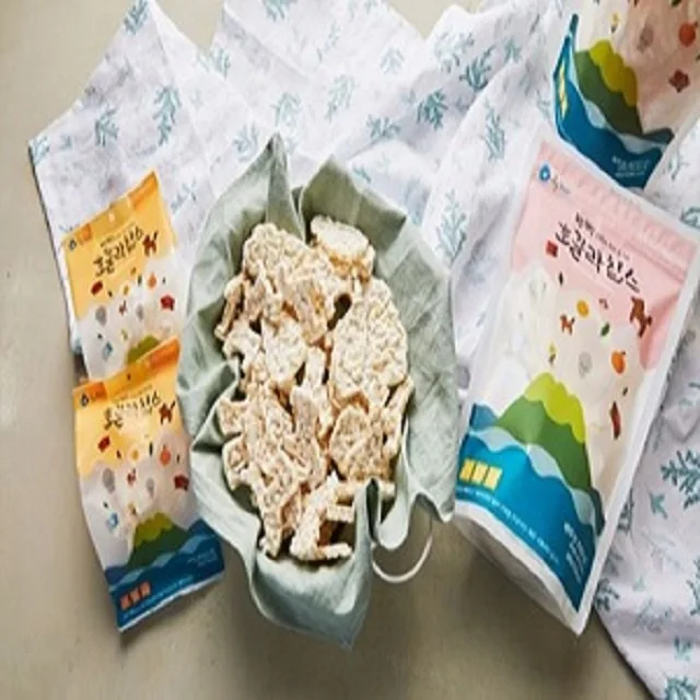 
[Korean Food] korean rice chips korean snack healthy food Hoclack Chips 
