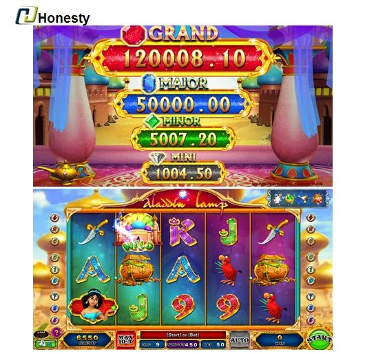 

Aladdin Dual Screen Link slot game Casino slot machine Video slot game board