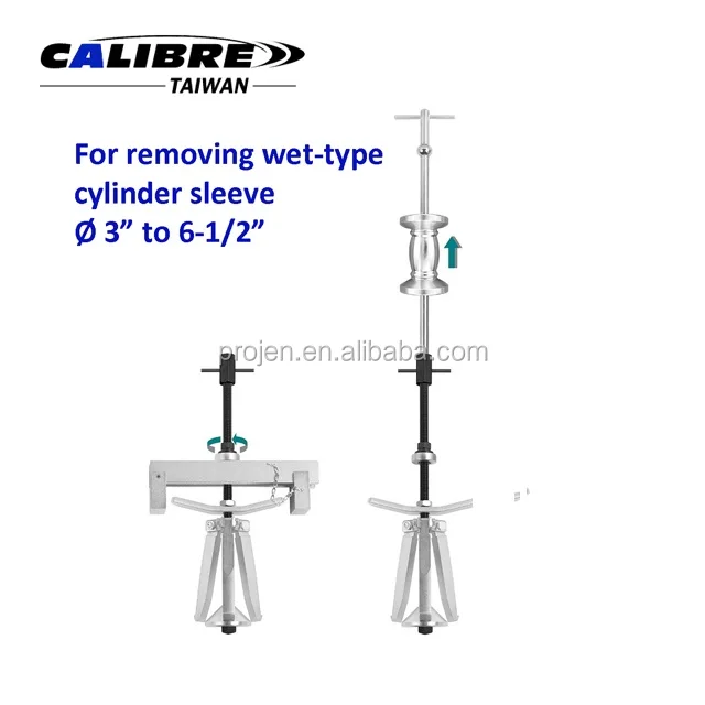 Calibre Universal Wettype Sleeves Puller With Support & Slide Hammer