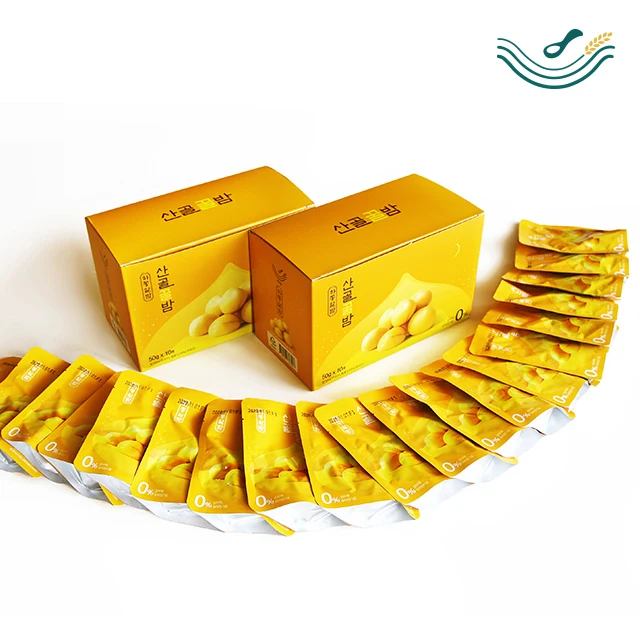 
EcoMom Mountain Village Baby Food_Sangol Honey chestnut(Korean Baby Organic Snacks) 