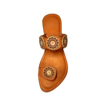 leather slippers for women