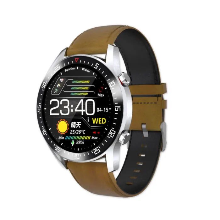 

Men's smart watch heart rate and blood pressure monitor waterproof sports smart watch is suitable for Android IOS smart clock