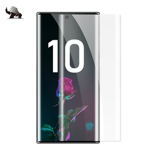 Samsung Note 10 Pro 9H 3D Tempered Glass Screen Protector UV Loca Glue
