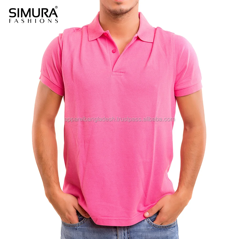 
Good Quality Cotton Terry Pique Fabric Hemp Shirts Men polo Solid Short Sleeve Breathable Wear 