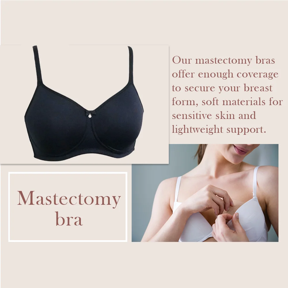 Unilateral Mastectomy Bra Dl018 Wirefree Sleeping Bra Post Surgical