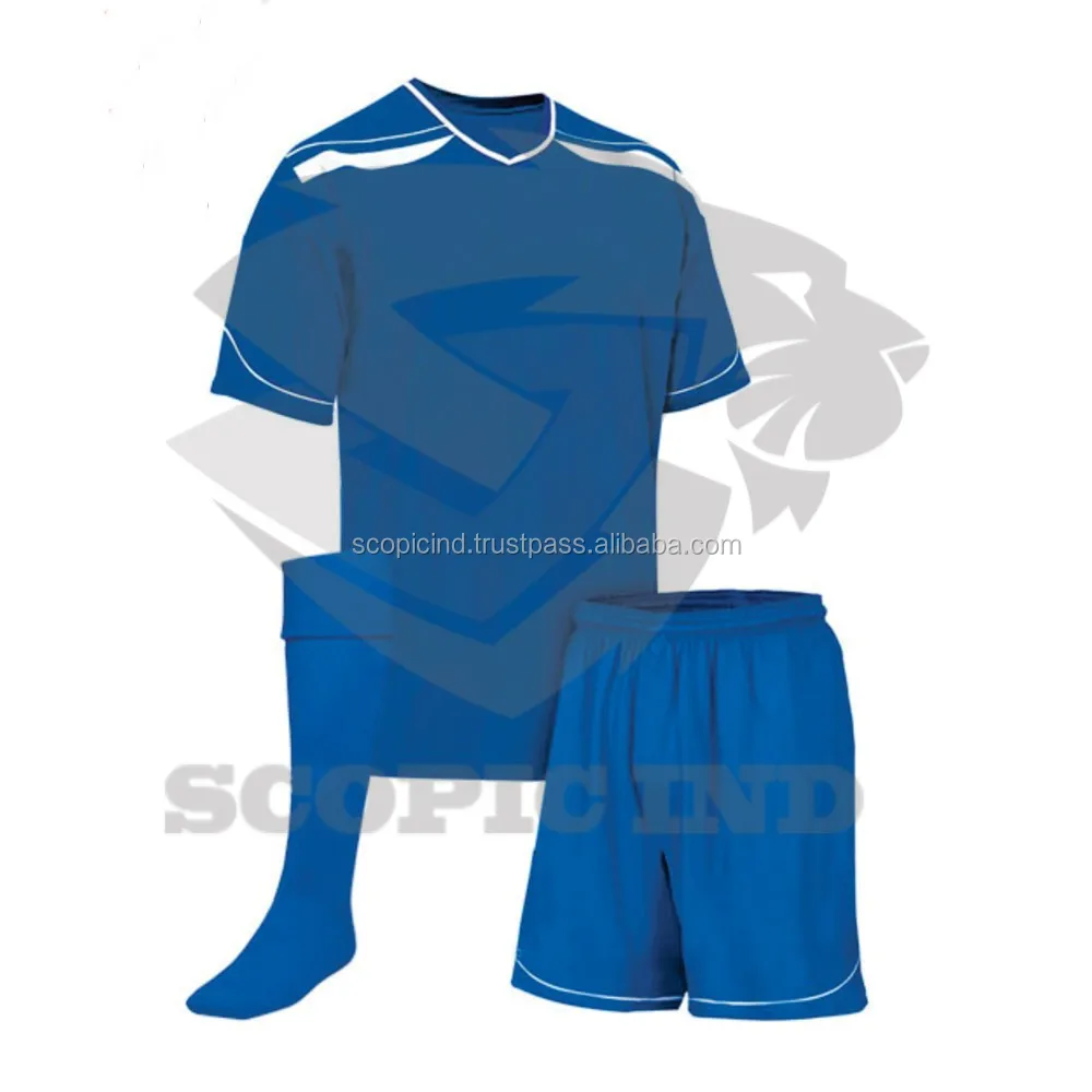 Football Kits Pink Soccer Jerseys / Sportswear Type Soccer Uniform