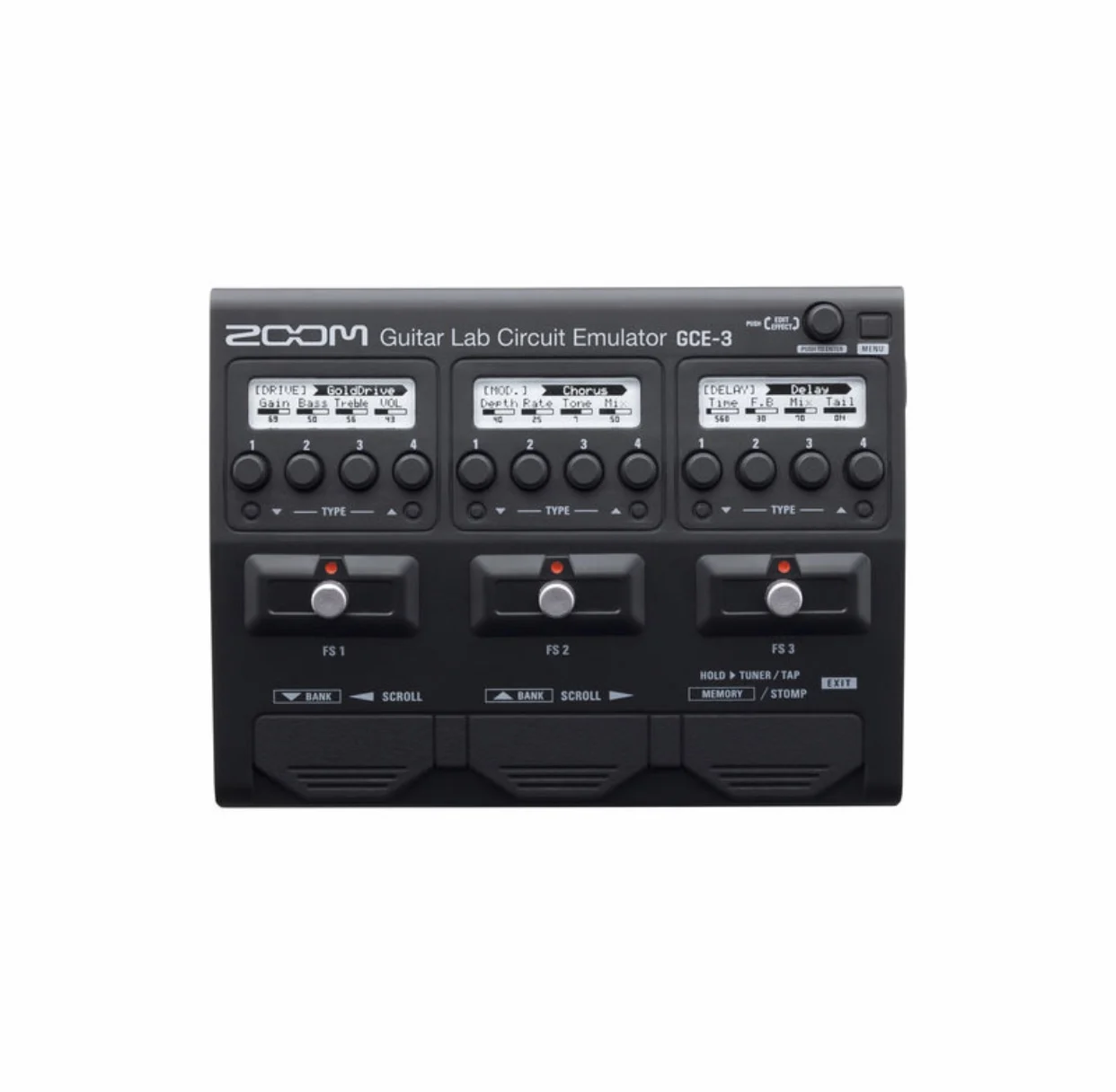 

Guitar effect pedal for electric guitarra accessories zoom GCE-3