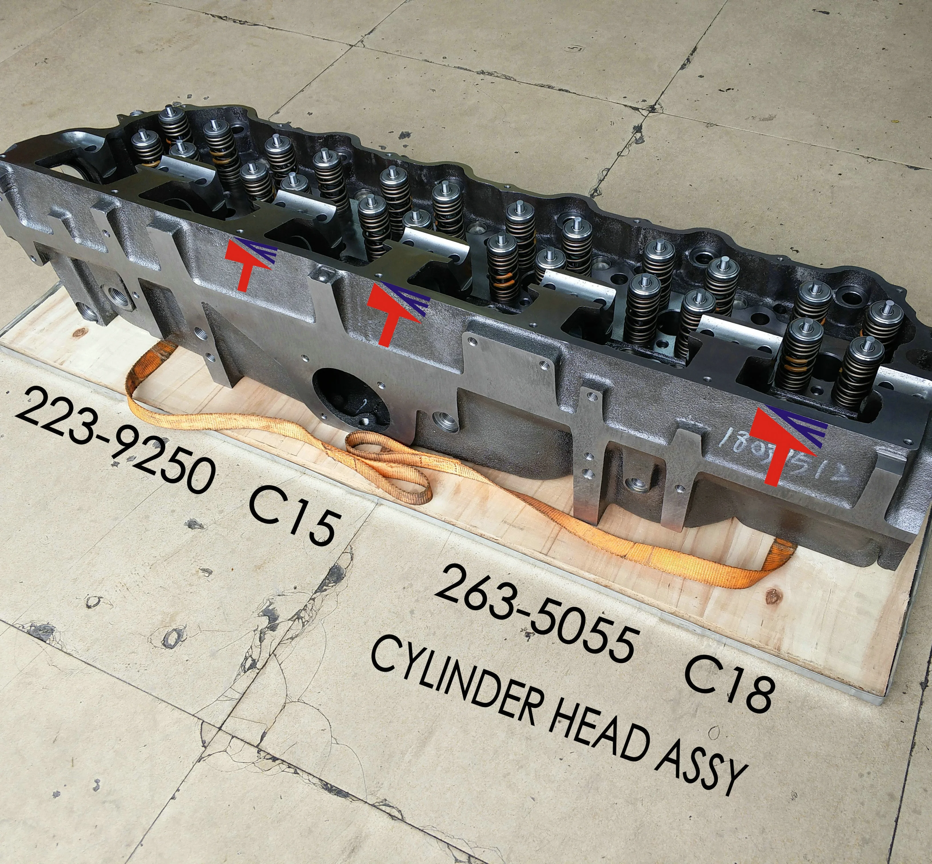 Diesel Engine Cylinder Head 8-98170617-0 for Excavator ZX240-3