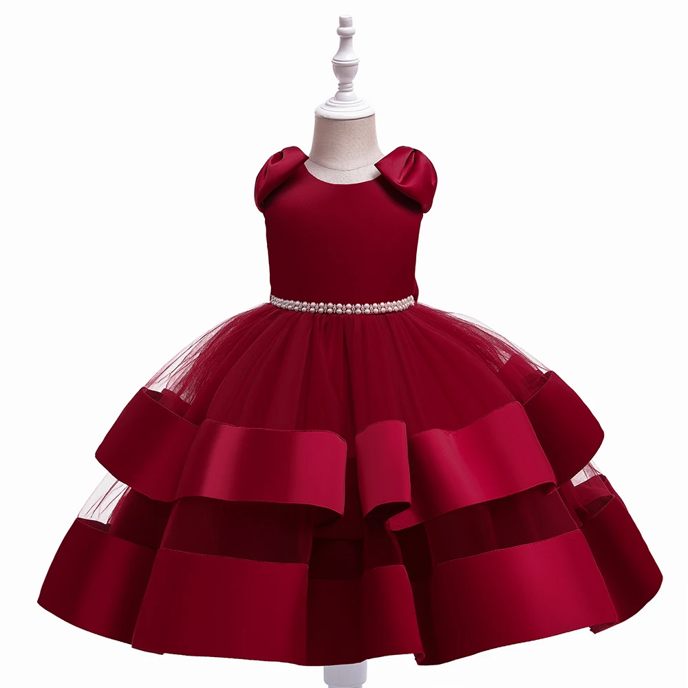 

MQATZ Low MOQ Children Party Dress Baby Flower Garments Kids Wedding Wear Dresses 3-10 Years Old