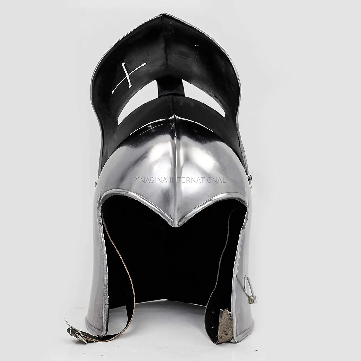Steel Knights Templar Crusaders Helmet Buy Helmet With Communications